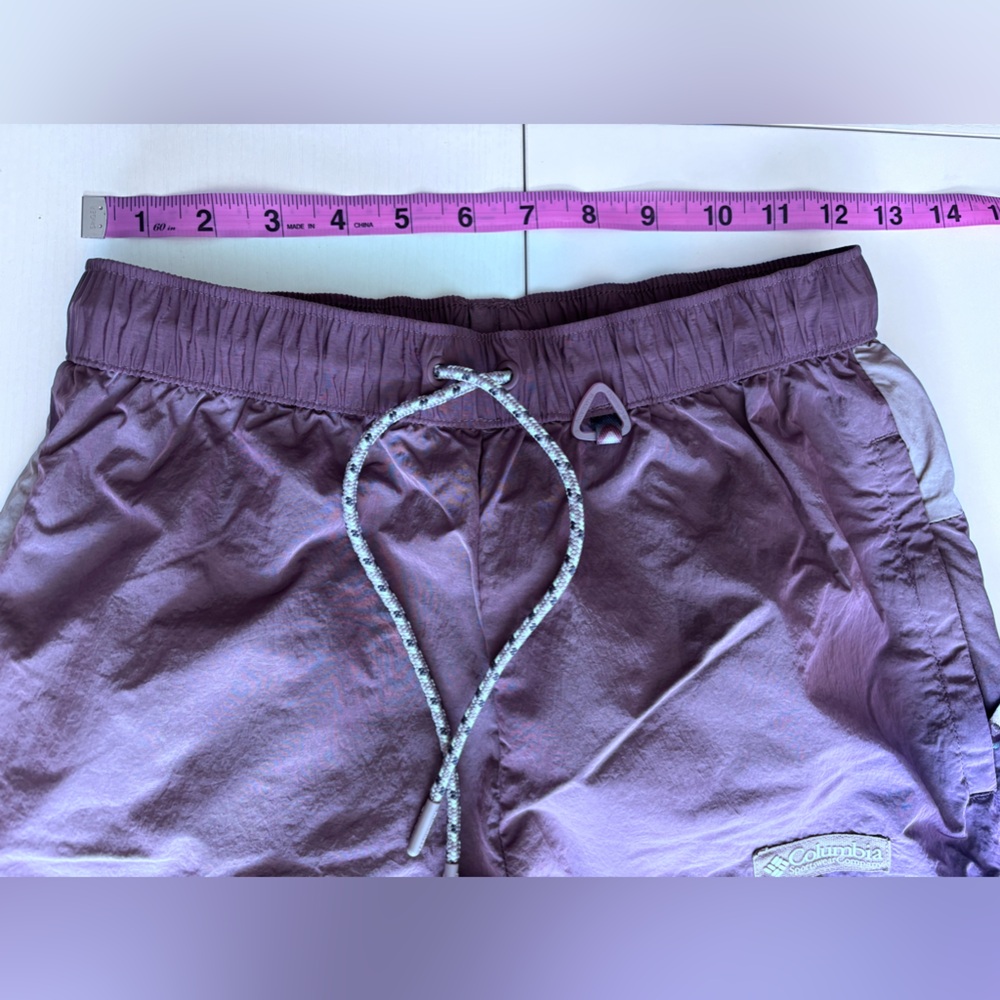 Columbia x Madhappy Purple Aztec Nylon Wind Pants Size Xs - Picture 8 of 11